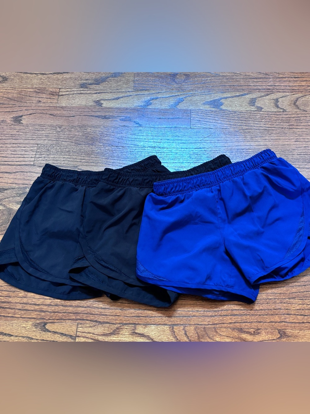 Old Navy Kids Athletic Running Shorts - Black & Navy Blue